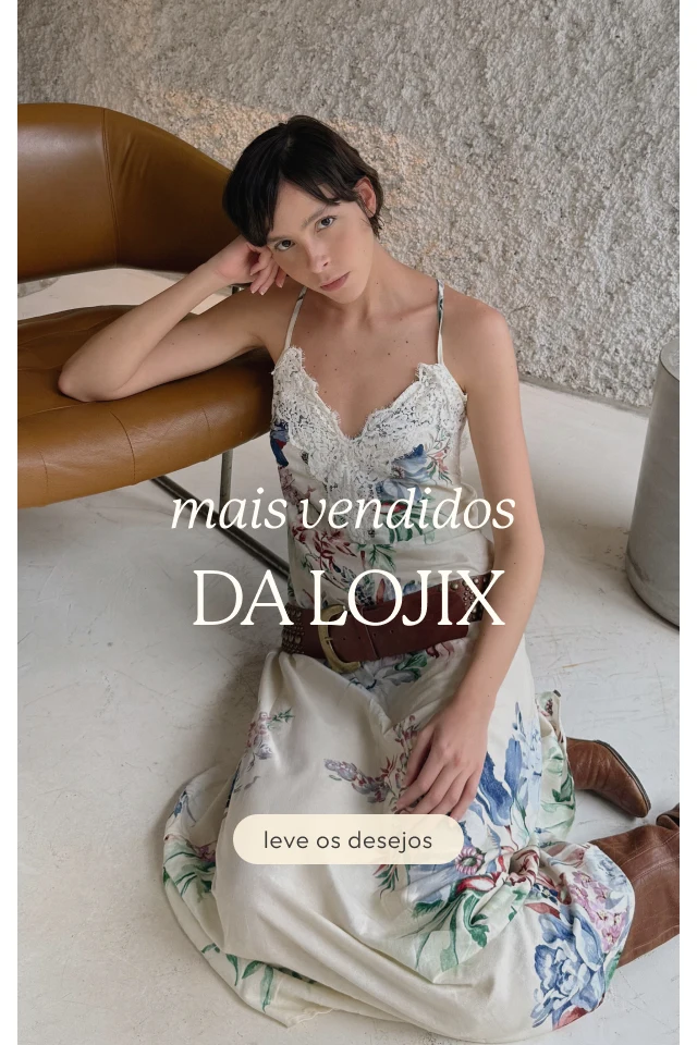 sucesso lojix FARM: vestido frente única renda. compre agora
