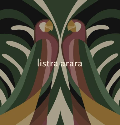 estampa tropical FARM Rio Listra Arara