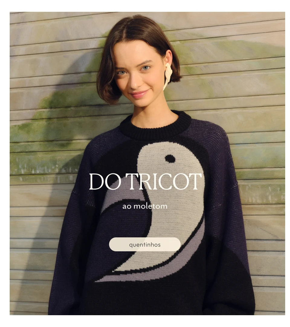 pull tricot estampado tuca tropical FARM. leva agora!